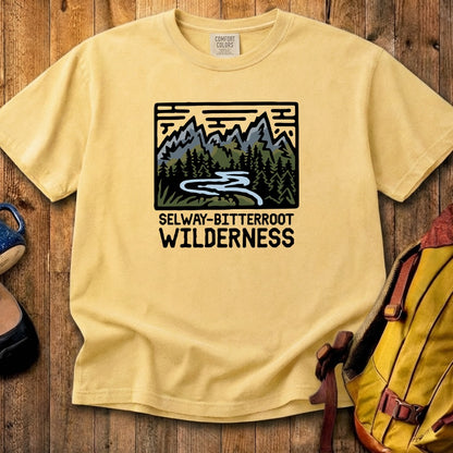 Selway-Bitterroot Wilderness Cotton T-Shirt