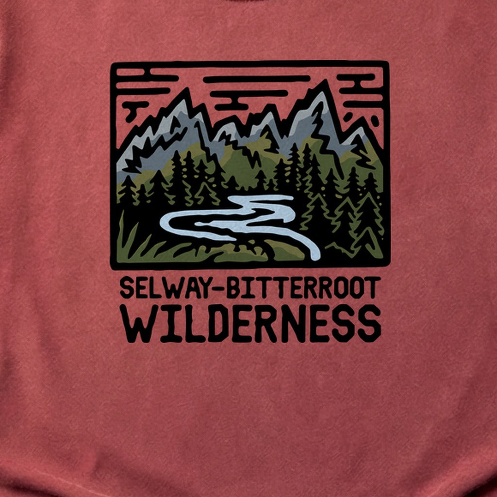 Selway-Bitterroot Wilderness Cotton T-Shirt