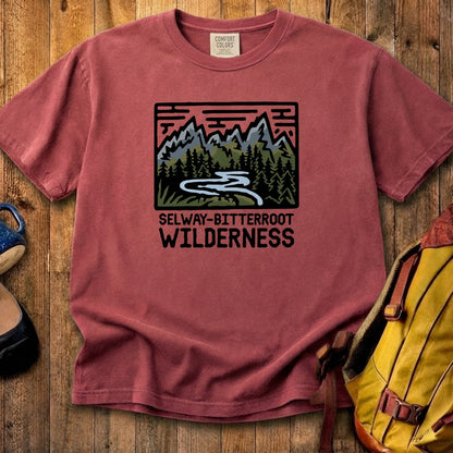 Selway-Bitterroot Wilderness Cotton T-Shirt