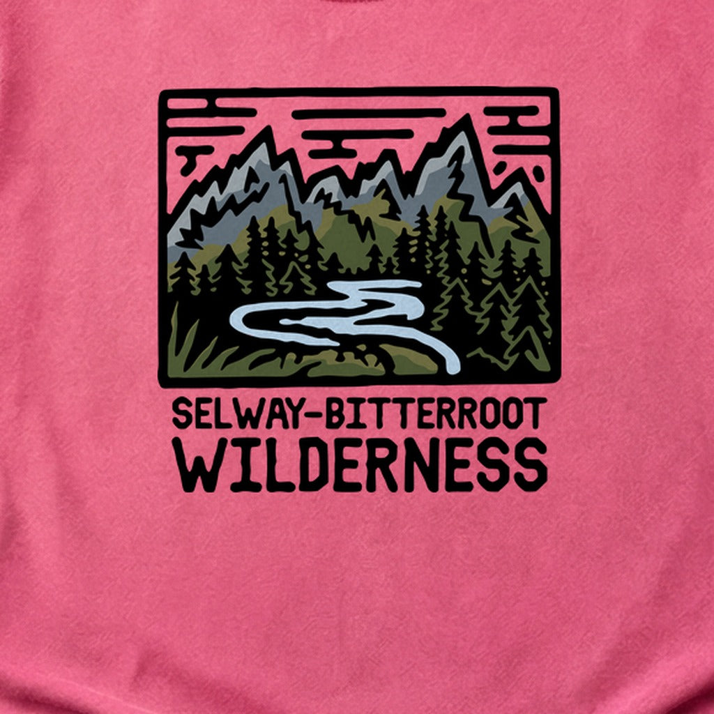 Selway-Bitterroot Wilderness Cotton T-Shirt