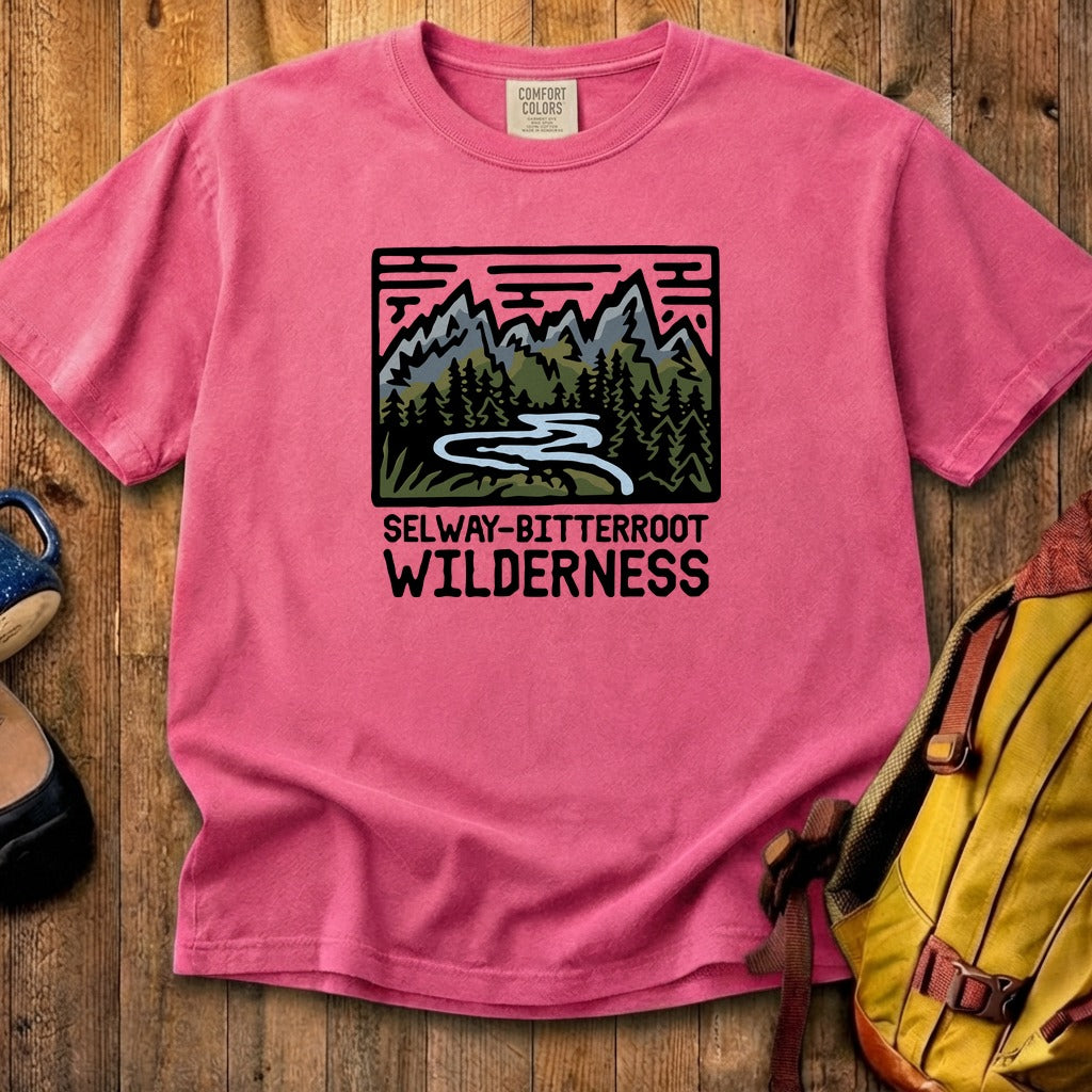 Selway-Bitterroot Wilderness Cotton T-Shirt