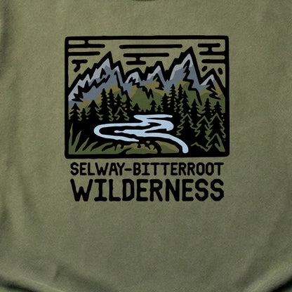 Selway-Bitterroot Wilderness Cotton T-Shirt