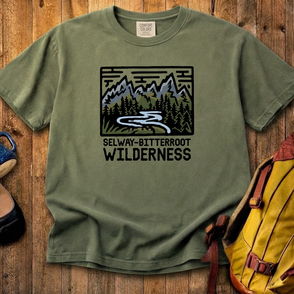 Selway-Bitterroot Wilderness Cotton T-Shirt
