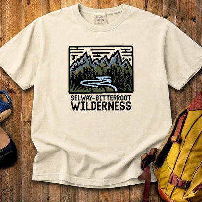 Selway-Bitterroot Wilderness Cotton T-Shirt