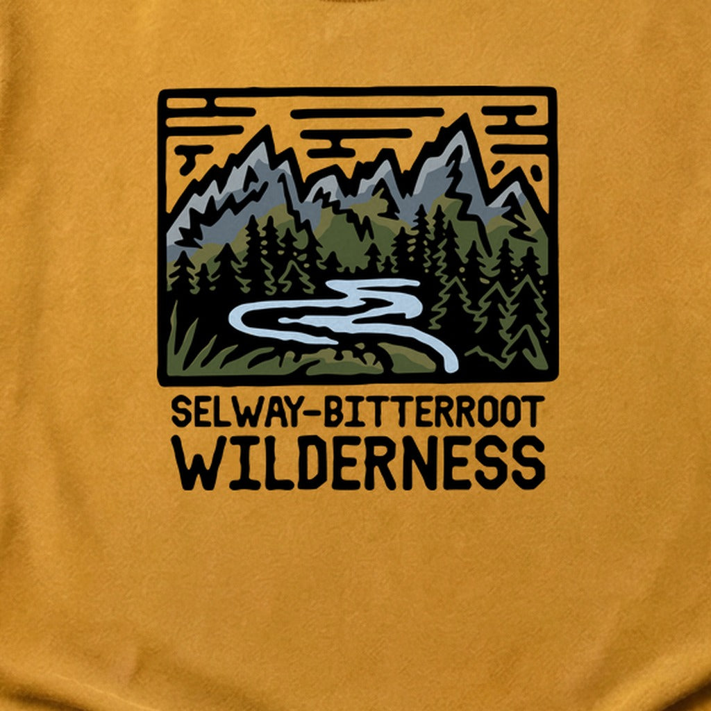 Selway-Bitterroot Wilderness Cotton T-Shirt