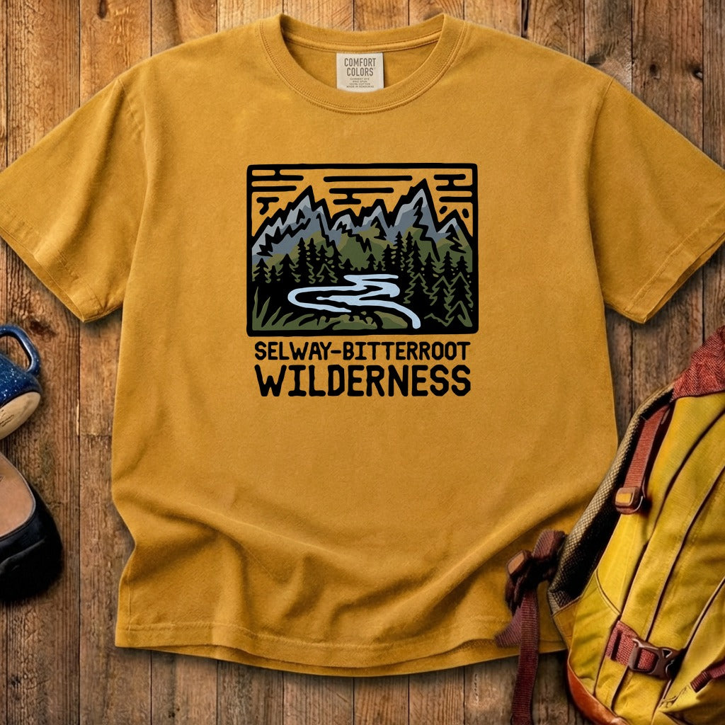 Selway-Bitterroot Wilderness Cotton T-Shirt