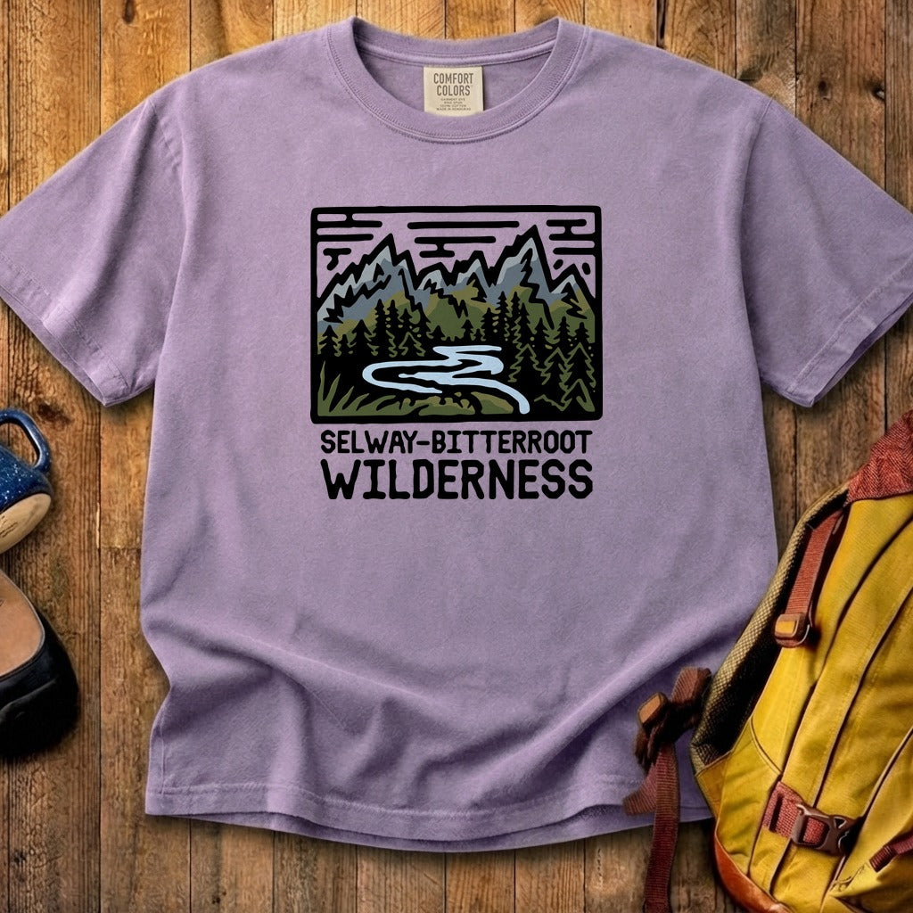 Selway-Bitterroot Wilderness Cotton T-Shirt