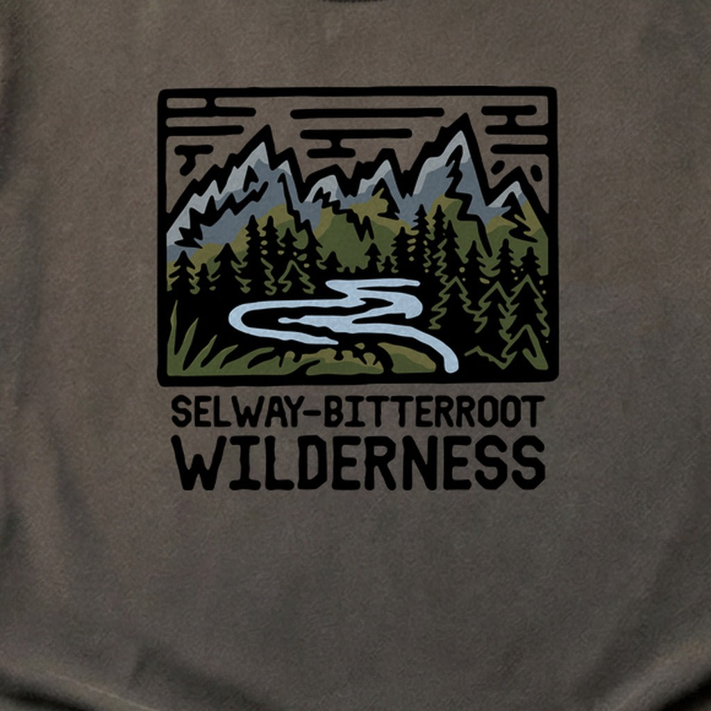 Selway-Bitterroot Wilderness Cotton T-Shirt