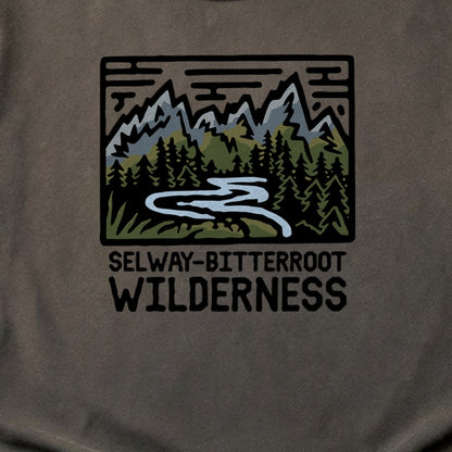 Selway-Bitterroot Wilderness Cotton T-Shirt