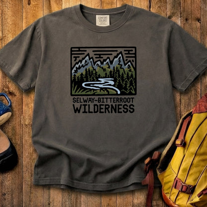 Selway-Bitterroot Wilderness Cotton T-Shirt