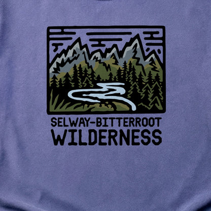 Selway-Bitterroot Wilderness Cotton T-Shirt