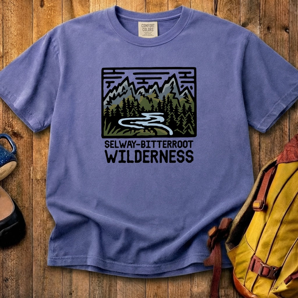 Selway-Bitterroot Wilderness Cotton T-Shirt