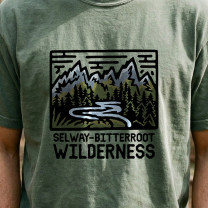 Selway-Bitterroot Wilderness Cotton T-Shirt