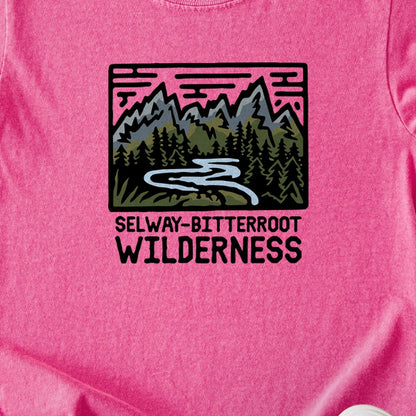 Selway-Bitterroot Wilderness Kids Cotton T-Shirt