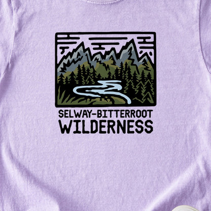 Selway-Bitterroot Wilderness Kids Cotton T-Shirt