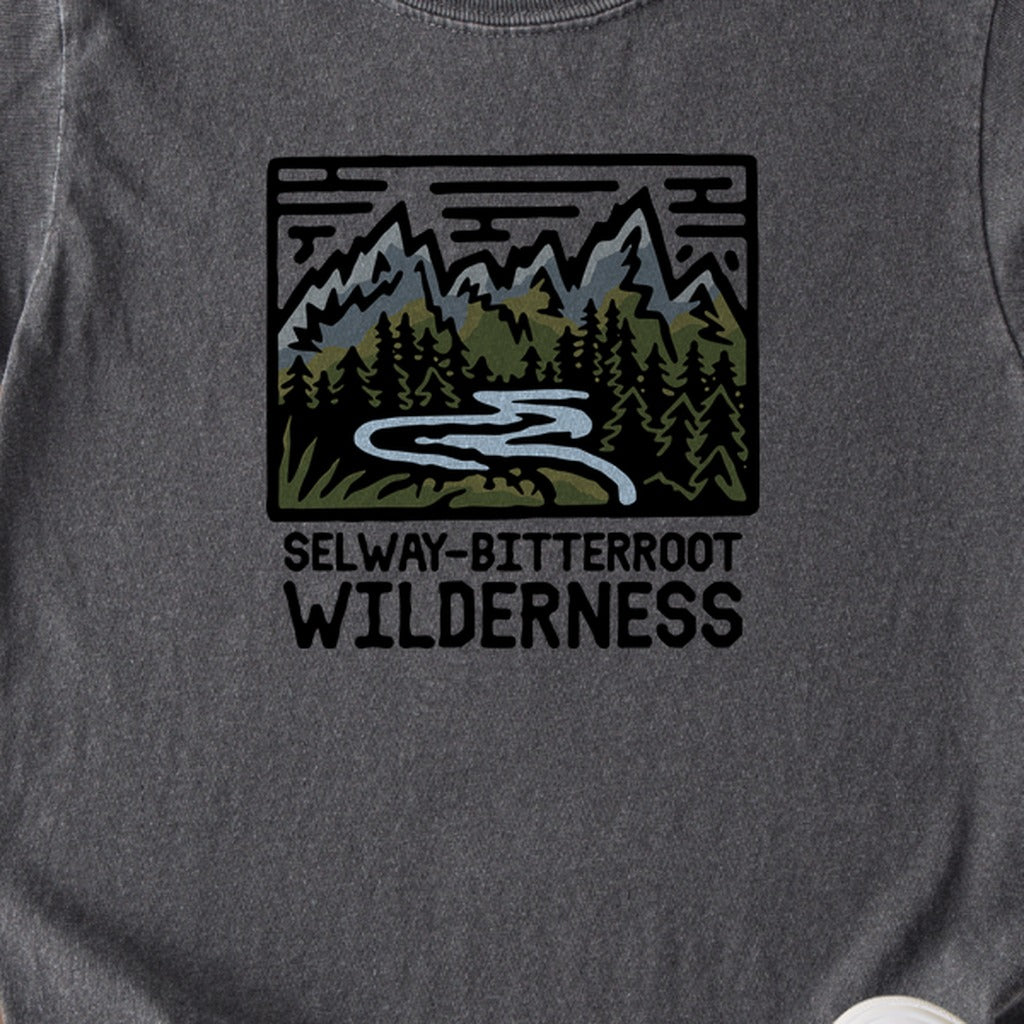 Selway-Bitterroot Wilderness Kids Cotton T-Shirt