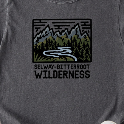 Selway-Bitterroot Wilderness Kids Cotton T-Shirt
