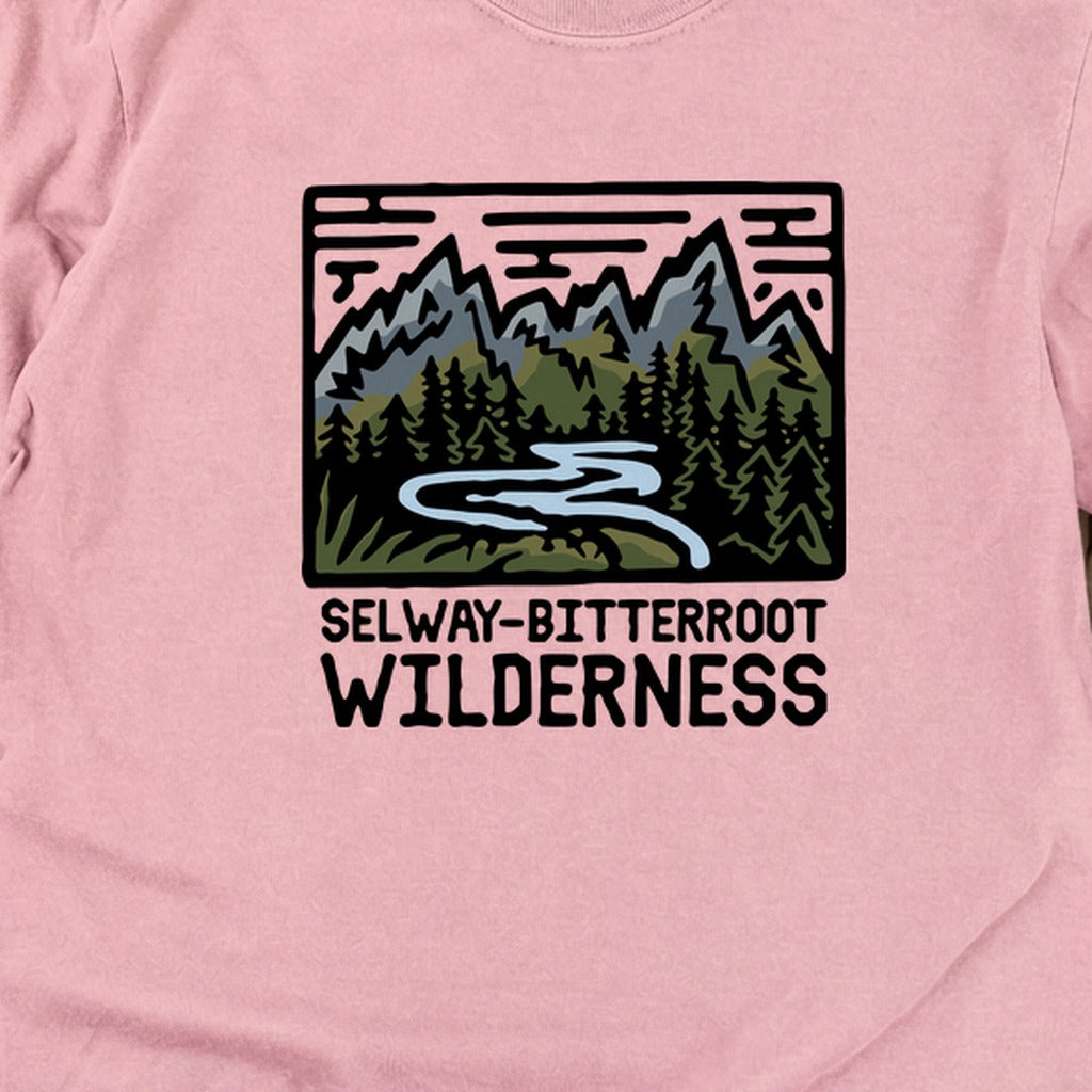 Selway-Bitterroot Wilderness Cotton Long Sleeve