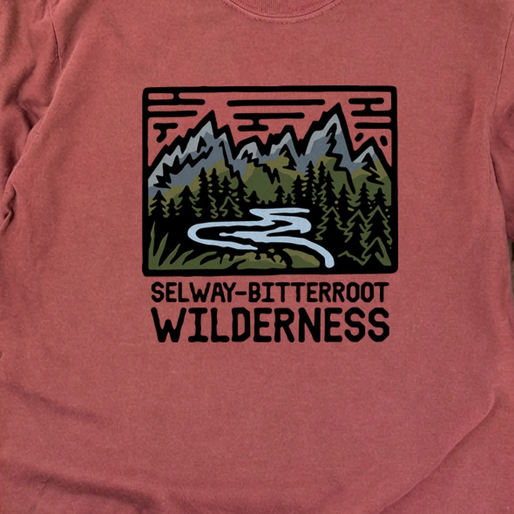 Selway-Bitterroot Wilderness Cotton Long Sleeve