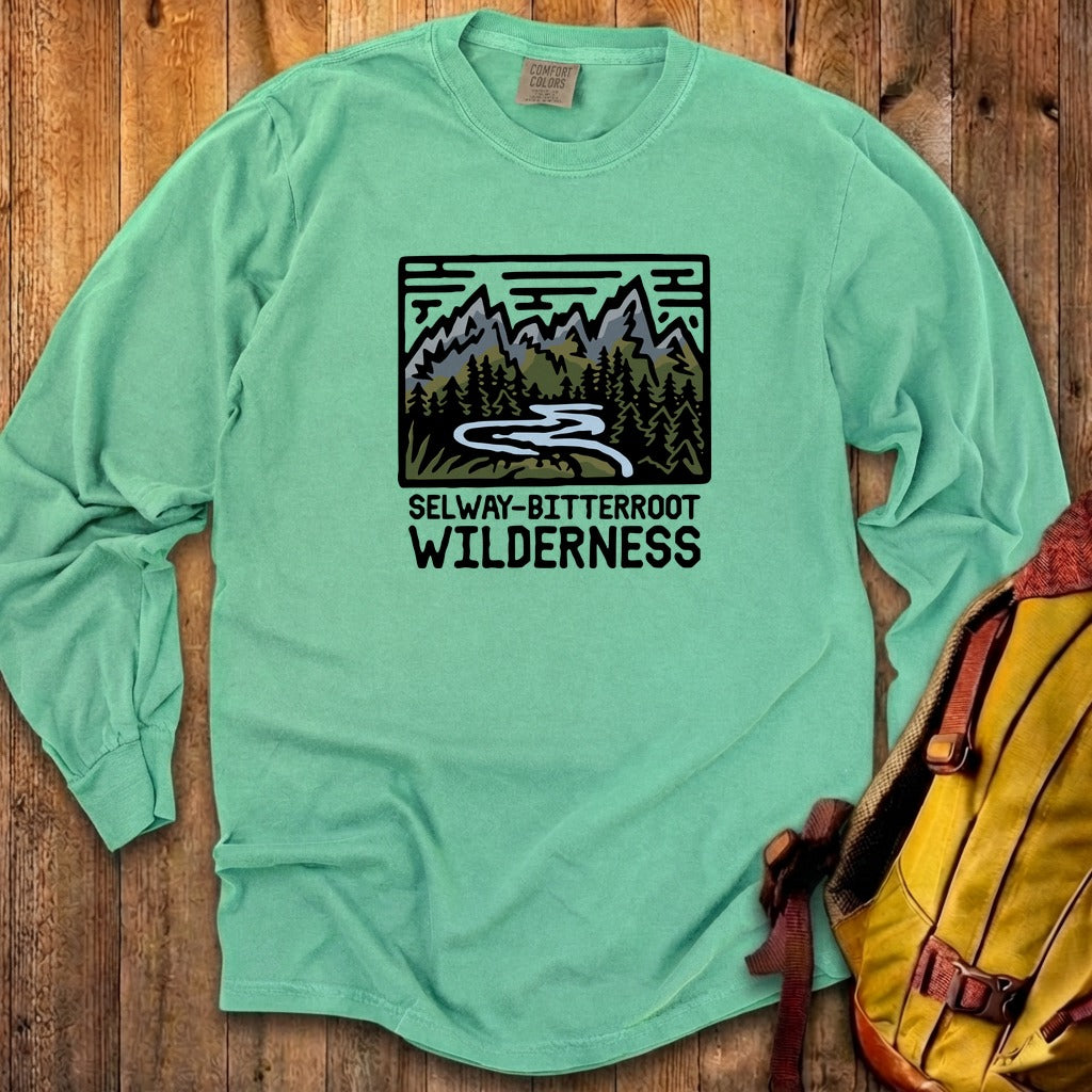 Selway-Bitterroot Wilderness Cotton Long Sleeve
