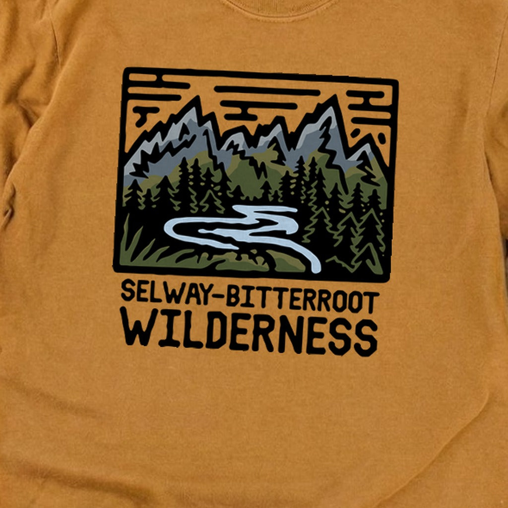 Selway-Bitterroot Wilderness Cotton Long Sleeve