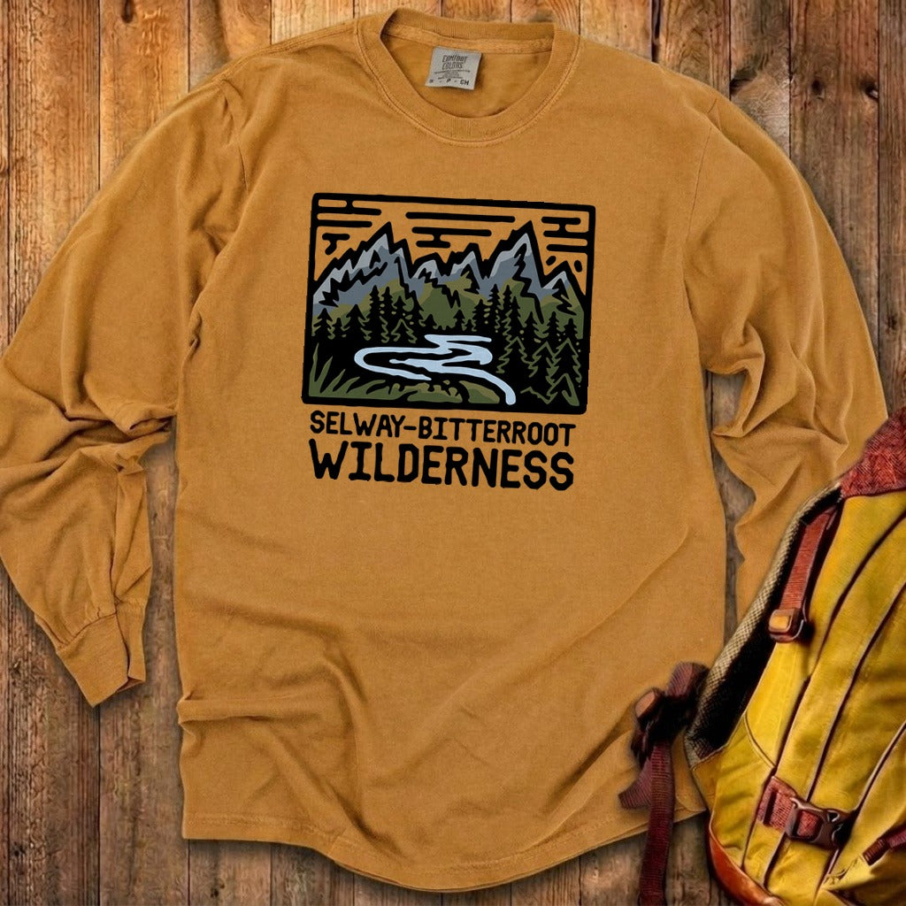 Selway-Bitterroot Wilderness Cotton Long Sleeve