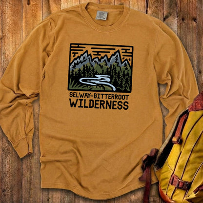 Selway-Bitterroot Wilderness Cotton Long Sleeve