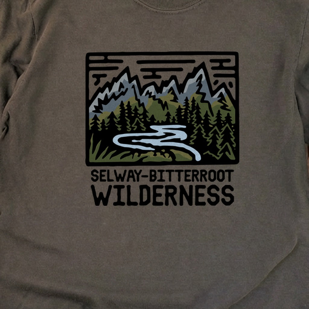 Selway-Bitterroot Wilderness Cotton Long Sleeve