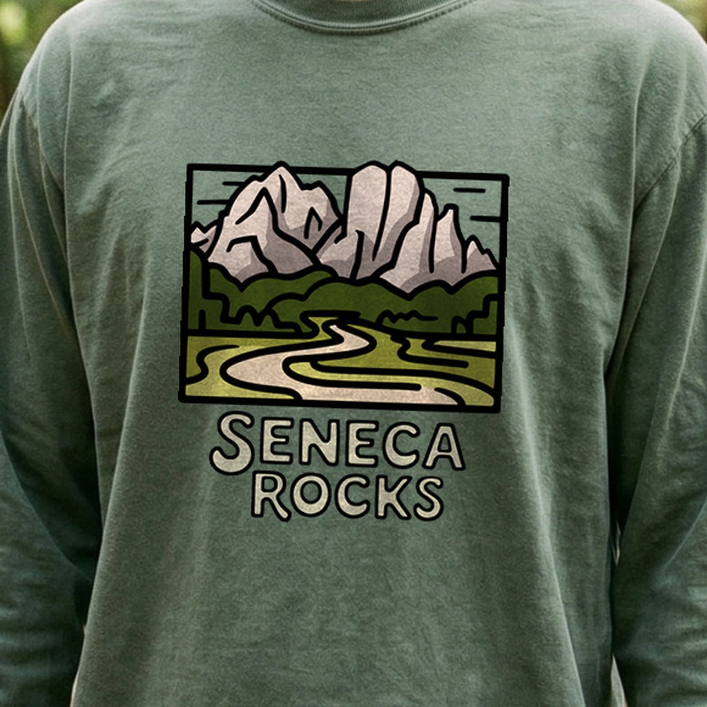 Seneca Rocks Cotton Long Sleeve