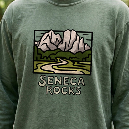 Seneca Rocks Cotton Long Sleeve
