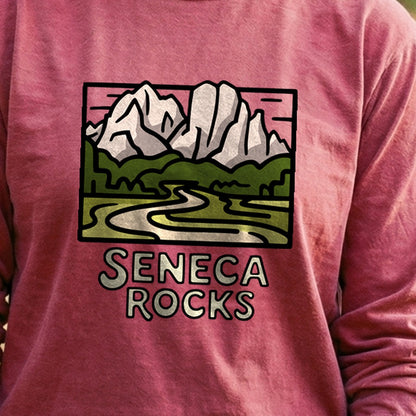 Seneca Rocks Cotton Long Sleeve