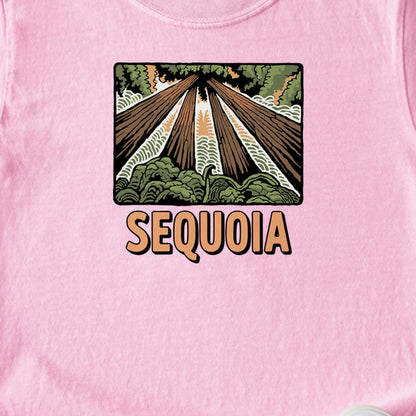 Sequoia National Park Kids Cotton T-Shirt