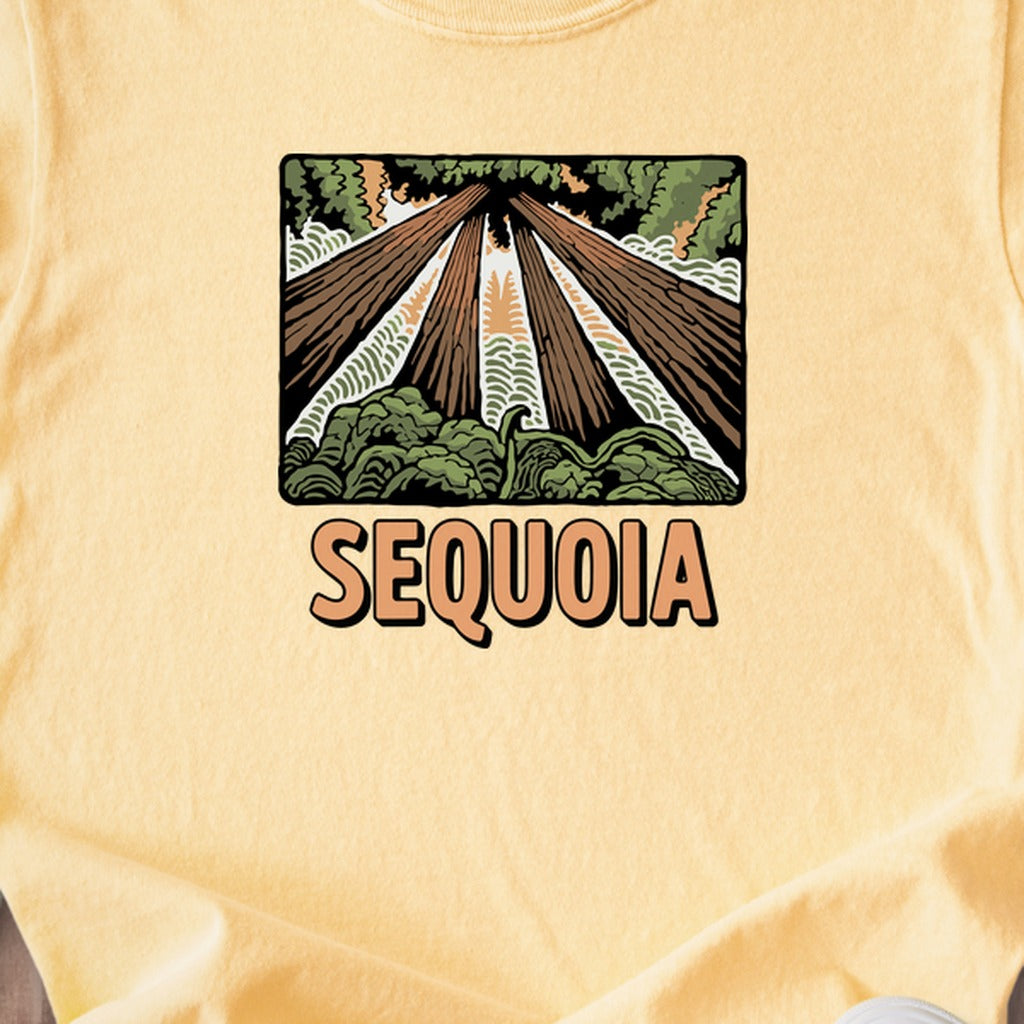 Sequoia National Park Kids Cotton T-Shirt