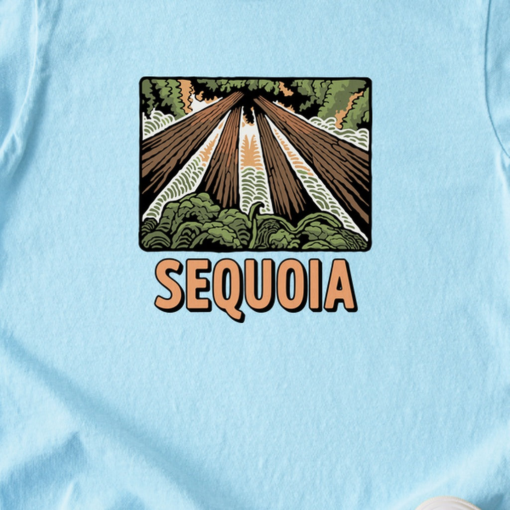 Sequoia National Park Kids Cotton T-Shirt