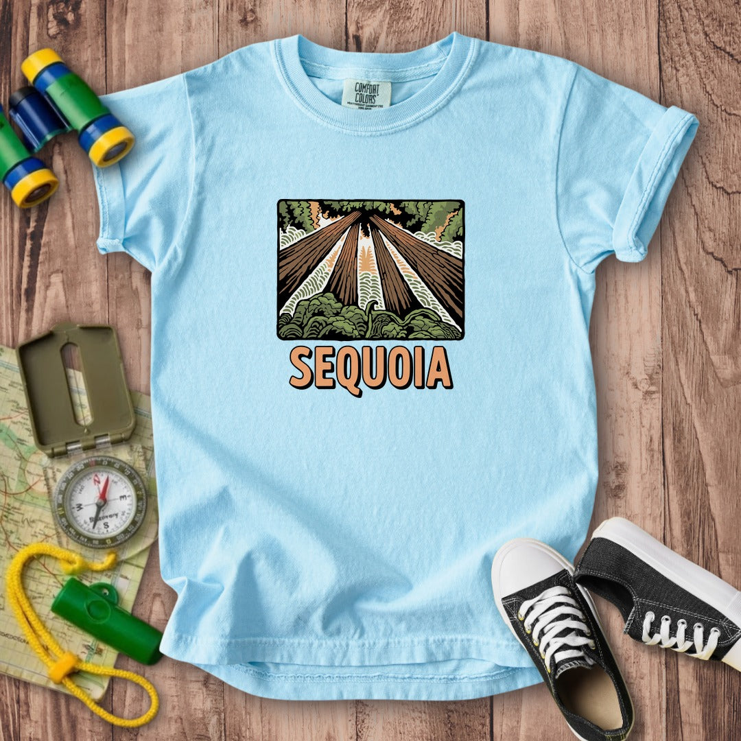 Sequoia National Park Kids Cotton T-Shirt