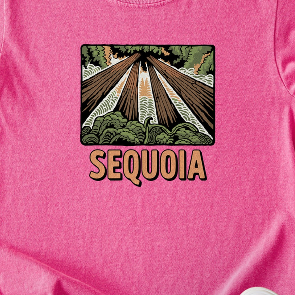 Sequoia National Park Kids Cotton T-Shirt