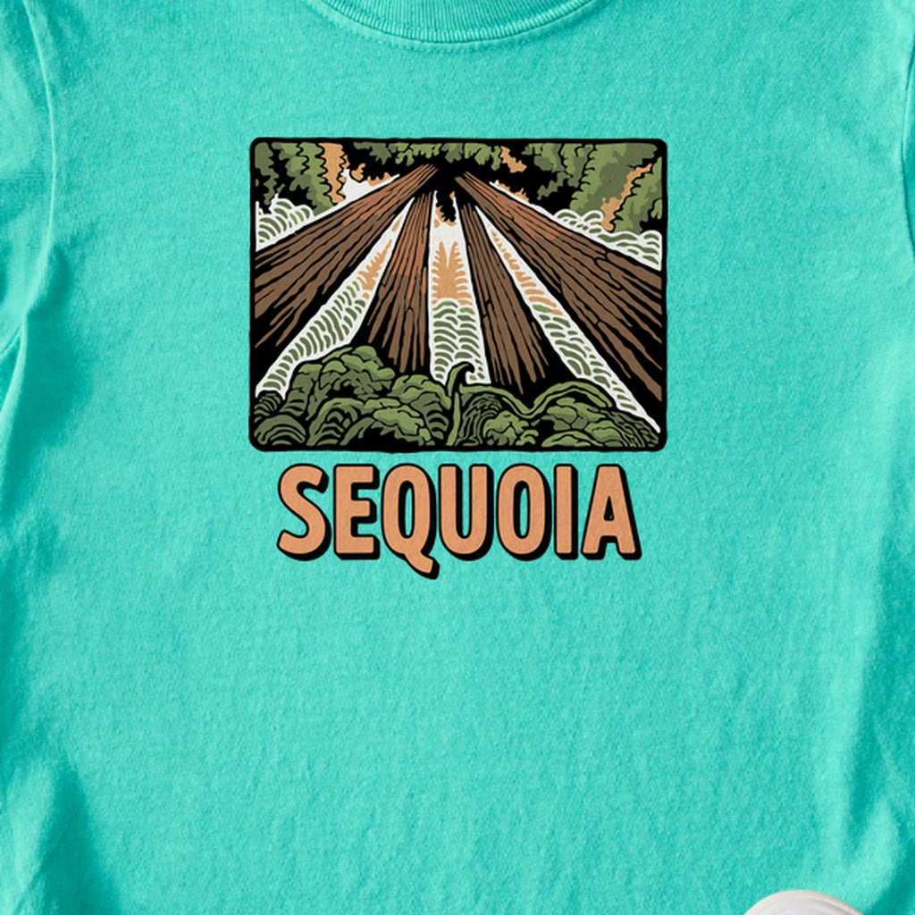 Sequoia National Park Kids Cotton T-Shirt