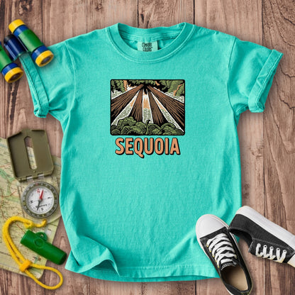 Sequoia National Park Kids Cotton T-Shirt
