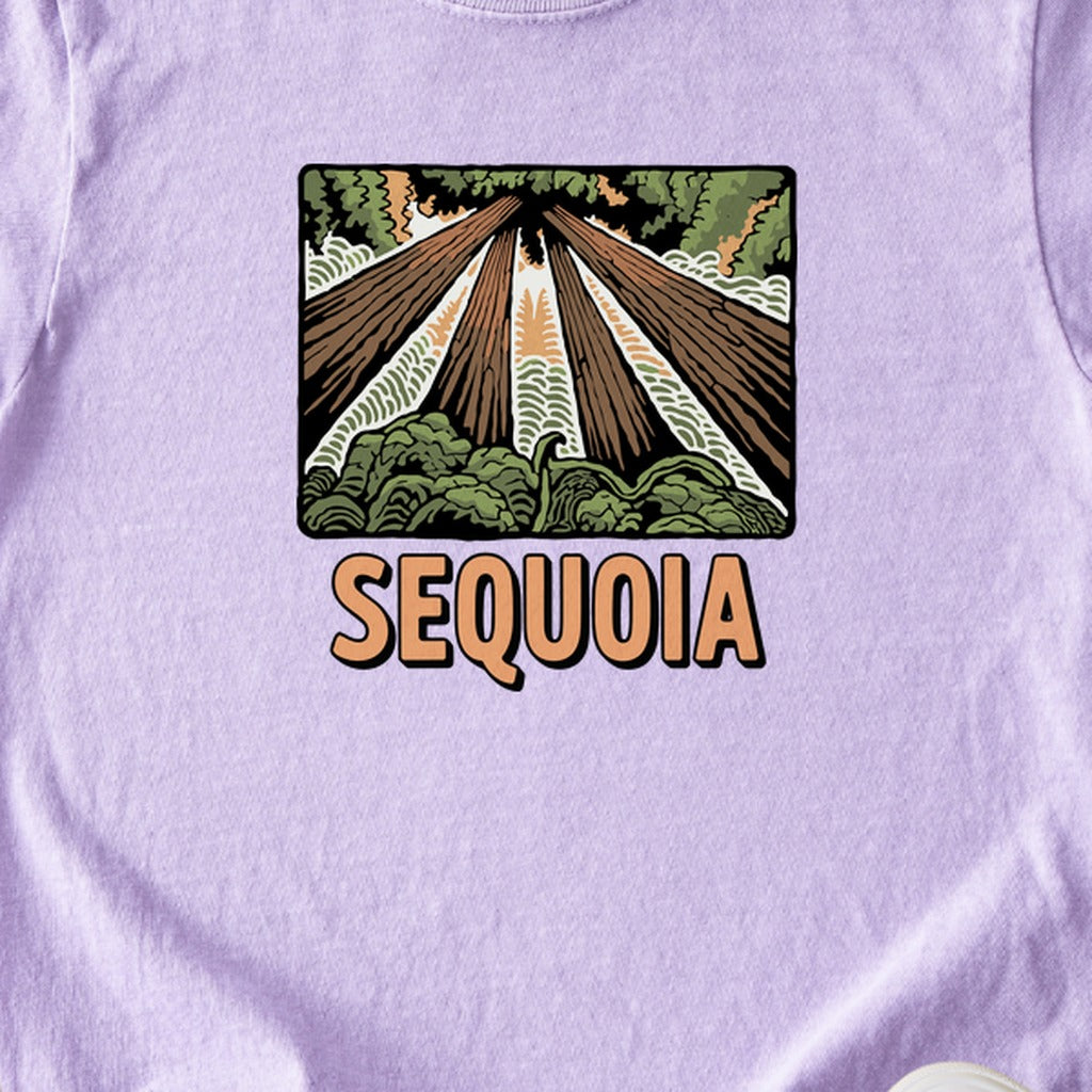 Sequoia National Park Kids Cotton T-Shirt