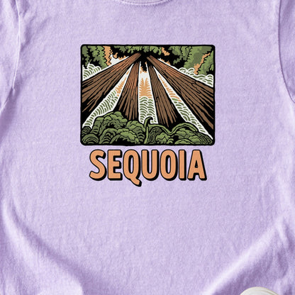 Sequoia National Park Kids Cotton T-Shirt
