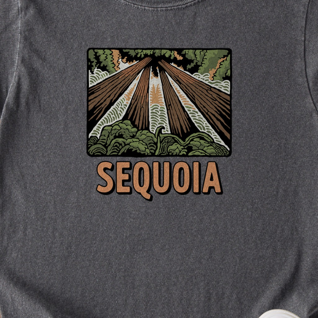 Sequoia National Park Kids Cotton T-Shirt
