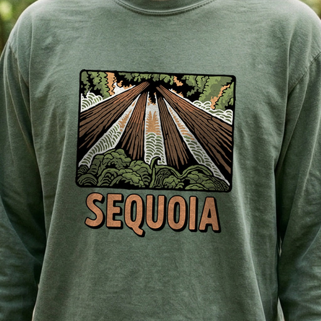 Sequoia National Park Cotton Long Sleeve