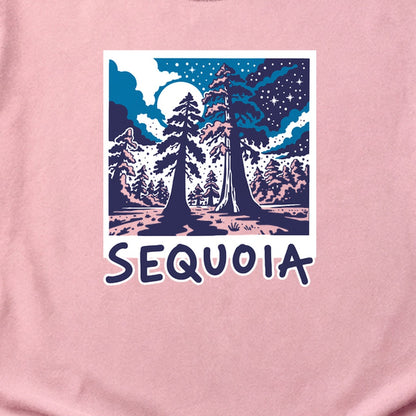 Sequoia at Night Cotton T-Shirt