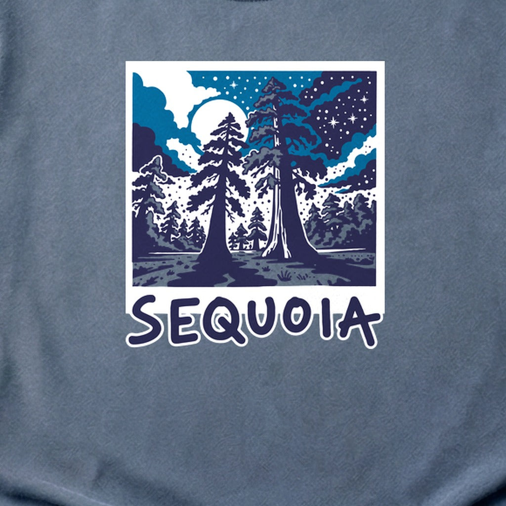 Sequoia at Night Cotton T-Shirt