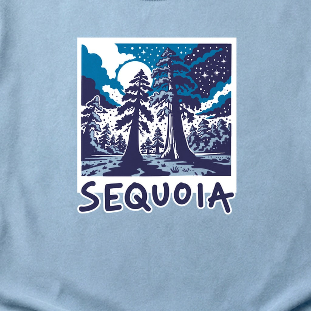 Sequoia at Night Cotton T-Shirt