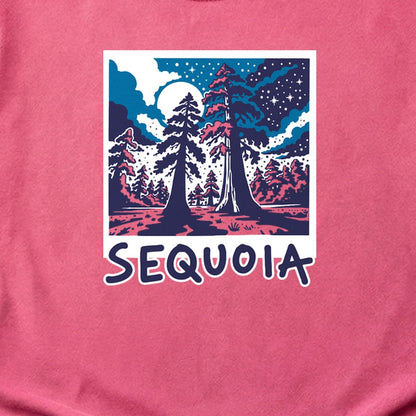 Sequoia at Night Cotton T-Shirt