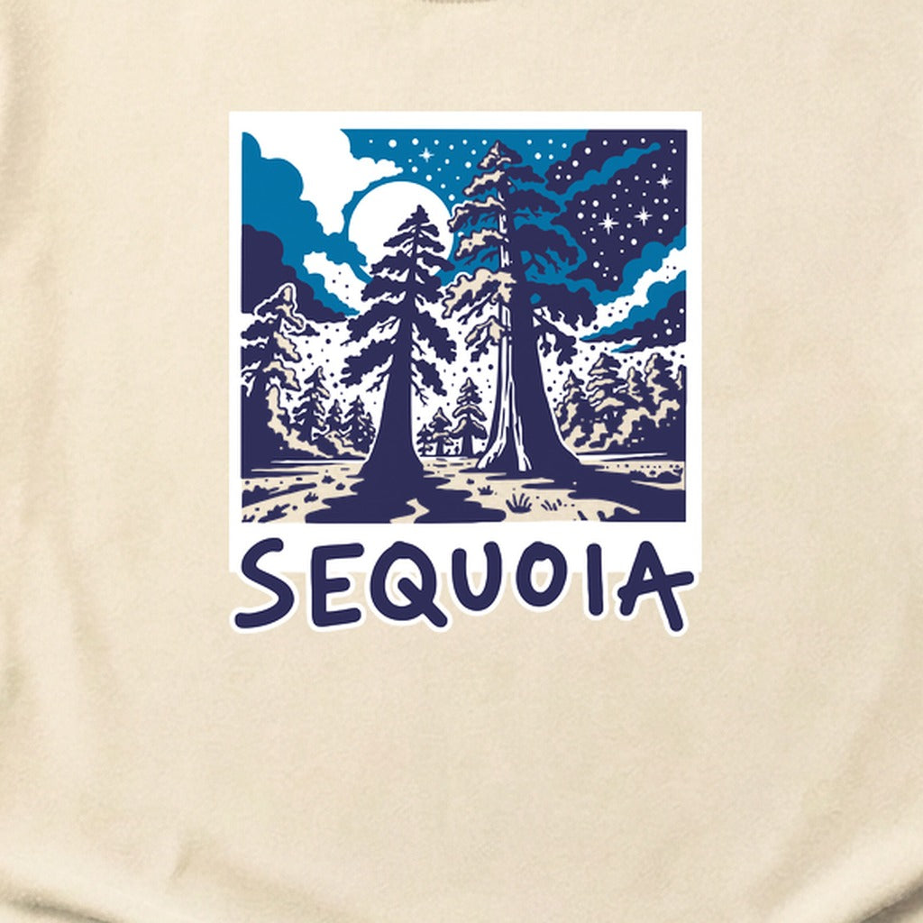 Sequoia at Night Cotton T-Shirt