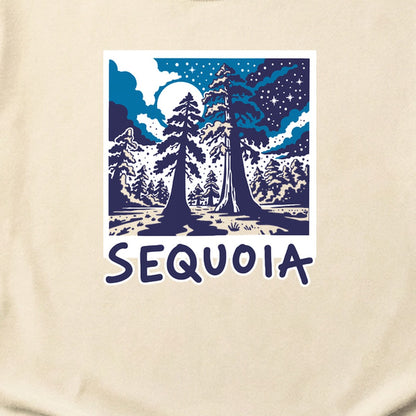 Sequoia at Night Cotton T-Shirt