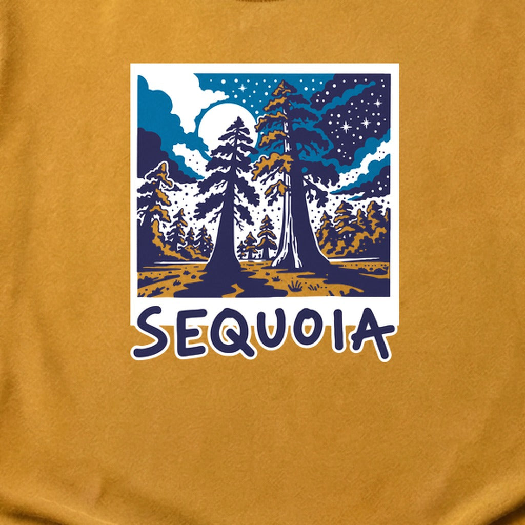 Sequoia at Night Cotton T-Shirt