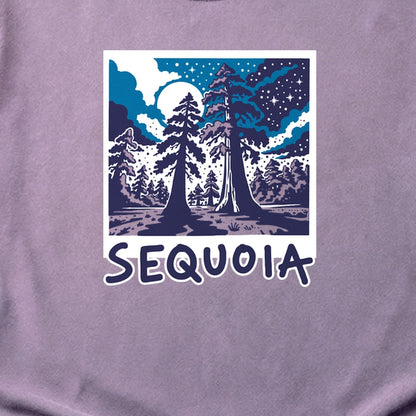 Sequoia at Night Cotton T-Shirt